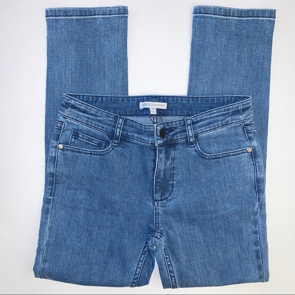 NWOT Rebecca Minkoff Marigold skinny crop jeans 24 - Picture 2 of 11